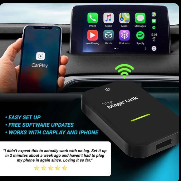 MagicLink Wireless CarPlay Adapter for iPhone - Picture 8 of 8